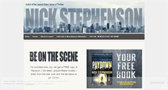 Desktop Screenshot of nickstephensonbooks.com